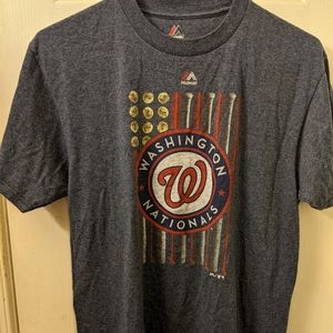 Majestic Nationals shirt